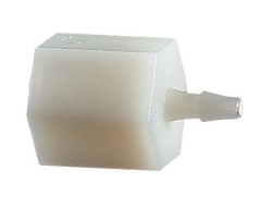 AVANTOR MASTERFLEX (VWR LLC)&nbsp;Masterflex Fitting, Nylon, Straight, Hose Barb to Threaded Adapter, 1/8