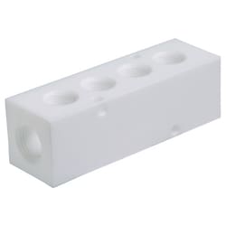 AVANTOR MASTERFLEX (VWR LLC) PTFE Manifold; 8 Outlets; 1/4"" Inlet NPT(F),