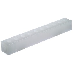 AVANTOR MASTERFLEX (VWR LLC) PVDF manifold, 10 port 1/4 NPT(F) inlet, 1/8""