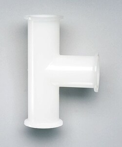 AVANTOR MASTERFLEX (VWR LLC) Sanitary Tee, Polypropylene, 1"" Ladish Clamp
