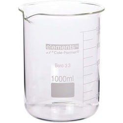 Cole-Parmer Cole-Parmer elements Low-Form Beaker, Glass, 5000 mL, 1/pk,