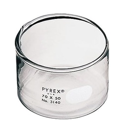 Cole-Parmer Pyrex 3140-100 Brand 3140 dish; 100 x 50 mm, pack of 6