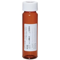 Cole-Parmer APC1667 Amber VOA Vials, 40 mL, Open-Top Cap, 5 mg Ammonium Chloride; 72/cs
