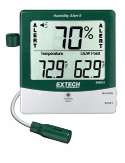 Cole-Parmer Extech 445815 Big Digit Thermohygrometer with Dew Point Point,