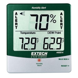 Cole-Parmer Extech 445814 Big Digit Thermohygrometer with Dew Point Point