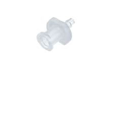 AVANTOR MASTERFLEX (VWR LLC)&nbsp;Masterflex Fitting, Polypropylene, Straight, Female Luer to Smooth Bore Hose Barb Adapter, 1/8