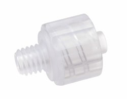 AVANTOR MASTERFLEX (VWR LLC)&nbsp;Masterflex Fitting, Nylon, Straight, Male Luer x 10-32 UNF; 25/PK