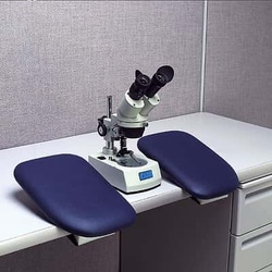 Cole-Parmer Microscope Arm Rest Kit, clamps fit 5/8" to 1-3/4" thick benchtops,