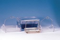 Cole-Parmer DWK Life Sciences (Wheaton) 900303 Slide Preparation System Glass Staining Dish and Cover