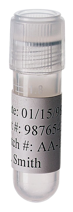 Cole-Parmer&nbsp;Cryogenic label for laser printers, 1 11/16
