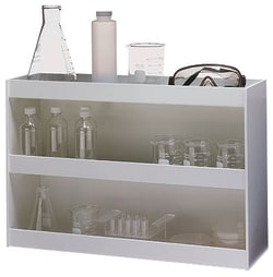 Cole-Parmer Cole-Parmer Triple shelf benchtop workstation 24, White, Quantity:
