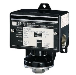 Cole-Parmer Ashcroft B4200PSI 0 to 200 psi General-Purpose Watertight Switch, Single Setpoint