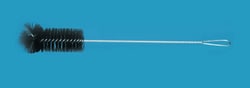 Cole-Parmer Nylon Bottle/Cylinder Brush, 14" Handle x 6" L x 2.375" Diameter;