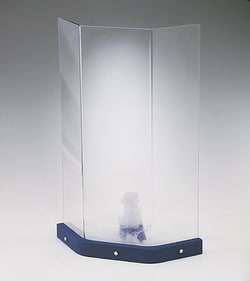 Cole-Parmer Scienceware F24962-0000 Weighted safety shield, 30