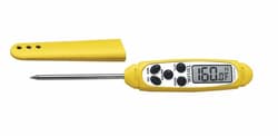 Cole-Parmer Taylor 9848 Pen Style Safe-T-Guard Digital Pocket Thermometer with Antimcrobial Sleeve