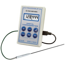 Cole-Parmer Traceable Scientific Thermistor Thermometer with Calibration;