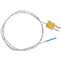 Cole-Parmer Extech TP870 Thermocouple Probe, Beaded Wire, Type K, Quantity: