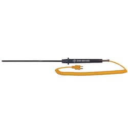 Cole-Parmer Type-K, E x tra-Long PFA Coated Probe, Mini-Connector, 10
