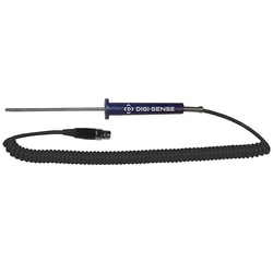 Cole-Parmer RTD Probe, 100 Ohm, Digi-Sense 3-Pin Connector, 4