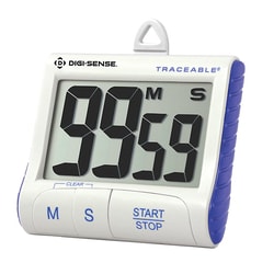Cole-Parmer Traceable Extra-Large Digit Digital Timer with Calibration