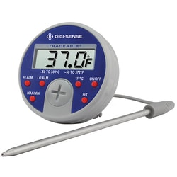 Cole-Parmer Traceable Deluxe Remote Probe Thermometer with Calibration;