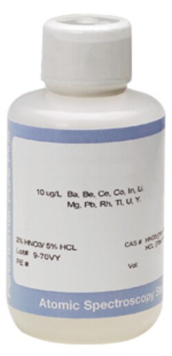 Perkin Elmer US LLC Control Laboratory Program Instrument Calibration Solution