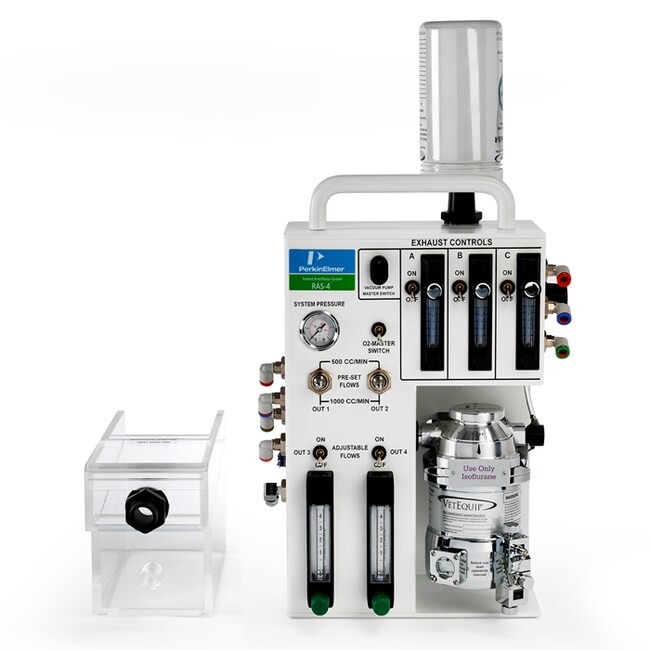 Revvity Health Sciences Inc RAS4 Rodent Anesthesia System, Quantity