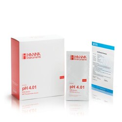 HANNA INSTRUMENTS INC pH 4.01 Calibration Buffer (25 x 20 mL) Sachets,