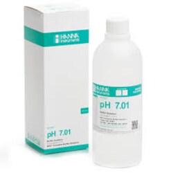 HANNA INSTRUMENTS INC pH 7.01 Calibration Buffer Solution (500 mL), Quantity: