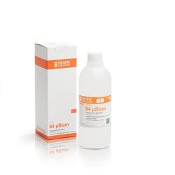 HANNA INSTRUMENTS INC 84 uS/cm Conductivity Standard (500mL Bottle), Quantity: