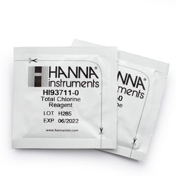 HANNA INSTRUMENTS INC Total Chlorine Reagents (100 tests), Quantity: Each