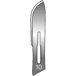 Sklar Instruments Disposable Stainless Steel Surgical Blades, Sklar 10,