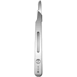 Sklar Instruments&nbsp;Disposable Scalpel, Sklar 15, Sklar Sterile, Disposable Scalpel #15 is most commonly used for short or curved incisions. These disposable scalpels are available in a box of 10.