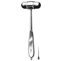 Sklar Instruments Dejerine Hammer, Sklar 8 in., Blunt, Hollow Grip, Stainless