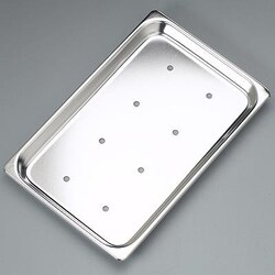 Sklar Instruments Mayo Tray Perforated, Sklar 19-1/8 in. x 12-5/8 in. x