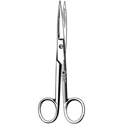 Sklar Instruments Scissors, Operating Scissors, Sklar 4-1/2 in., Sharp/Sharp,