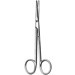 Sklar Instruments&nbsp;Scissors, Sklar Metzenbaum-Lahey Dissecting Scissors, Sklar 4-1/2 in., Blunt/Blunt, Straight, Smooth, Stainless Steel, EA.