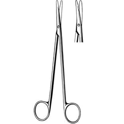 Sklar Instruments&nbsp;Scissors, Surgi-OR Metzenbaum Dissecting Scissors, Sklar 7 in., Blunt/Blunt,Curved, Smooth, Stainless Steel, EA.