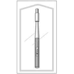 Sklar Instruments&nbsp;Tru-Punch Sterile Disposable Biopsy Punch, Sklar Straight, Plastic Handle / Stainless Steel Tip, 5mm, Disposable. Box of 25.