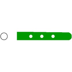 Sklar Instruments Sklar Vented Instrument Protectors, Sklar 19mm, Green,