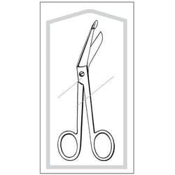 Sklar Instruments Single Use, Econo-Sterile, Lister Bandage Scissors, Sklar