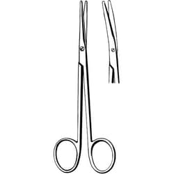 Sklar Instruments Scissors, Merit Metzenbaum Dissecting Scissors, Sklar Blunt/Blunt, 7 in., Curved, Smooth, Stainless Steel, EA.