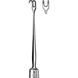 Sklar Instruments Guthrie Double Hook, Sklar 5 in., 2 Long Prongs Sharp, Stainless Steel. EA.