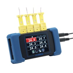 Omega Engineering, Inc. Six Channel Handheld Rechargeable Temperature Data