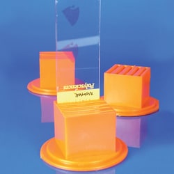 Polysciences, Inc.&nbsp;Microscope Slide Holder, Peel-A-Way, Each carton holds 6 of these convenient grips.
