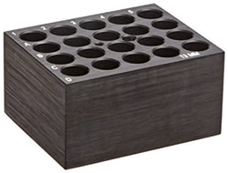 Research Products International Corp Heating Block Module for 13mm Test Tubes, 20 Tube Capacity