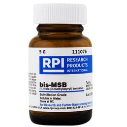 Research Products International Corp bis-MSB, Scintillation Grade, 5 G