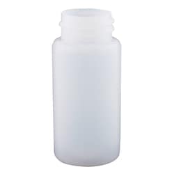 Research Products International Corp High Density Polyethylene Vials, 20ml Capacity, 22mm Foil Lined Plastic Screw Caps, White, Bulk Packed, 1000 per Case