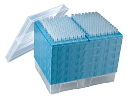 Research Products International Corp&nbsp;UniversalPlus Pipet Tips with TipStation Rack, Natural, Low Binding, 20-200ul, Non-Sterile, 960 per Case