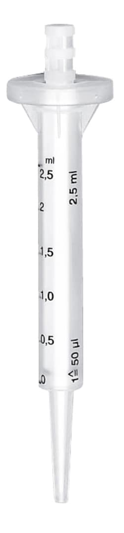 Research Products International Corp Combi-Syringes, Non-Sterile, 2.5ml Capacity, 100 per Case